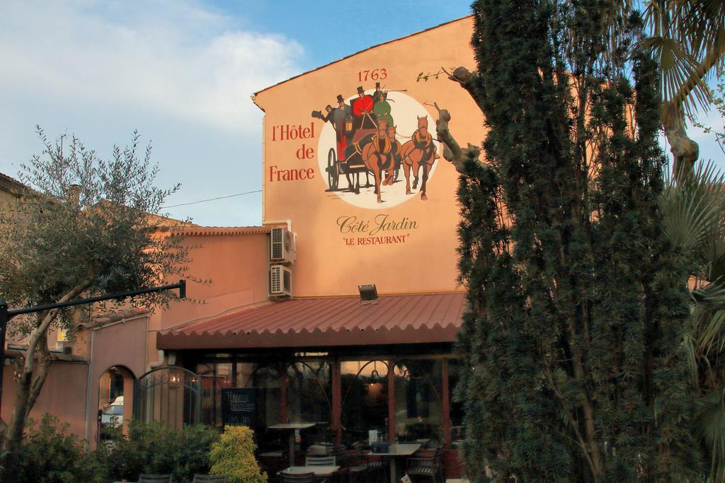 Hotel De France - Hotel De Charme En Provence Saint-Maximin Exterior foto